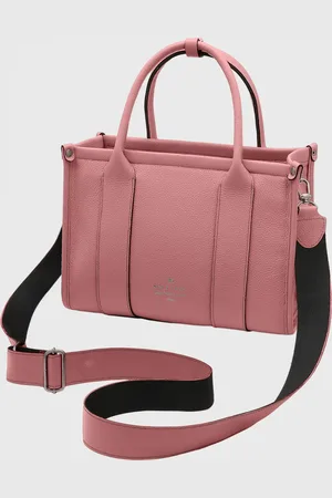 Mariart Bolsa Transversal Couro Acácia Blush