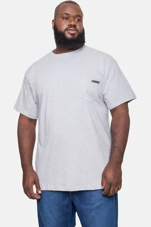 Fatal Camiseta Fashion Basic Plus Size Climber Gelo Mescla