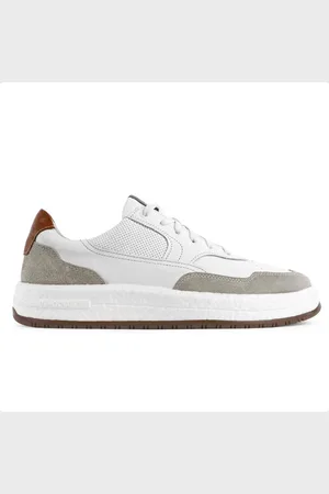 Democrata Sapatênis Denim Drake Pulse Masculino Branco