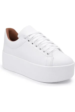 Tenehi Tênis Casual Feminino Flatform Cano Baixo Confortável 34