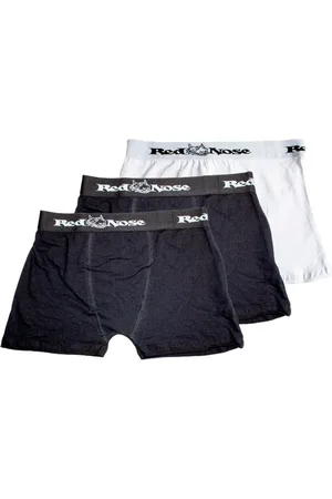 Red Nose Kit com 3 Cuecas Boxer 320 Preto