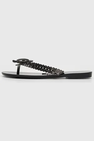 Melissa Chinelo Harmonic Chrome + Preto