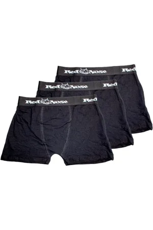 Red Nose Kit com 3 Cuecas Boxer 320 Preto