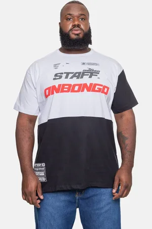 Onbongo Camiseta Plus Size Masculina SNC88 Off White