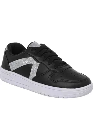 Stessy Shoes Tênis Feminino Casual Glitter Branco Confortável Macio