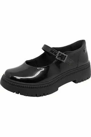 PINK CATS Infantil - Loafer Menina Tratorado Verniz Brilho