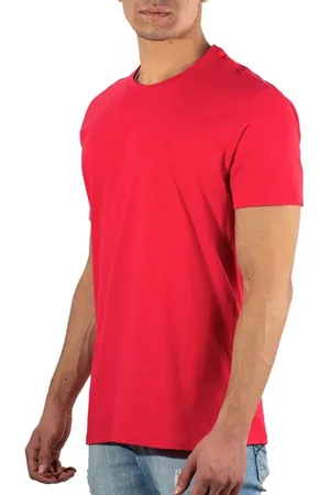 OGOCHI Camiseta Manga Curta Básica Masculina 6001001 Vermelha