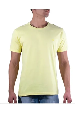 OGOCHI Camiseta Manga Curta Básica Masculina 6001001 Amarela