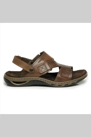 PEGADA Sandália Masculina Couro 2 em 1 131662