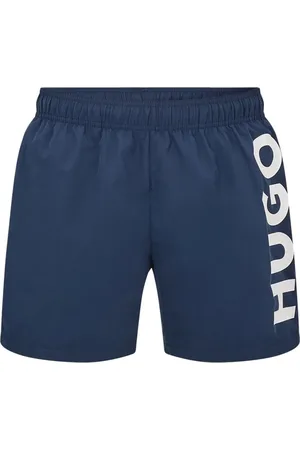 HUGO BOSS Shorts De Praia De Secagem Rápida Em Tecido Reciclado