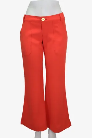 EMIGÊ Calça Pinkpoa Flare Social Salmão Produto Gentilmente Usado