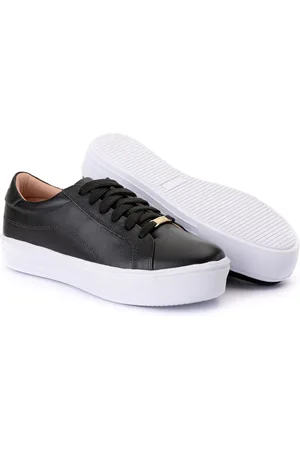 Polo Urban Tênis Casual Feminino Confort em Couro