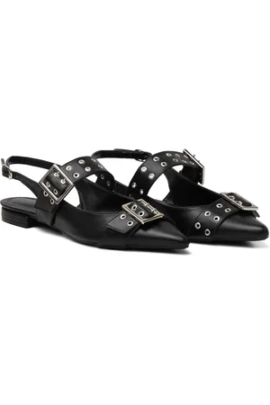 Flor da Pele Sapatilha Slingback Rasteira Feminina 183010