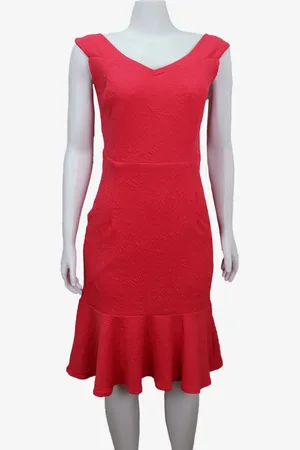 EMIGÊ Vestido Patrícia Suize Curto Texturizado Produto Gentilmente Usado