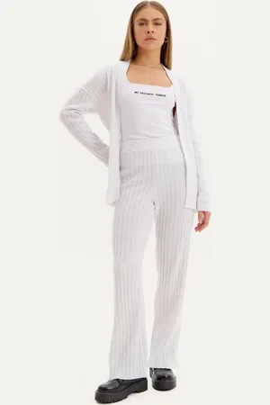 My Favorite Things Calça Wide Leg Tricot