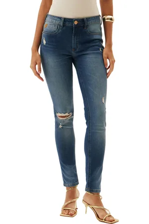 LANCA PERFUME Calça Jeans Nix Skinny High AV24 Feminino