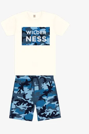 TRICK NICK Infantil - Conjunto Camiseta Com Bermuda