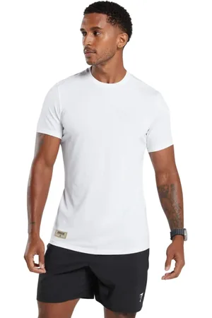 Di Nuevo Camiseta Masculina Slim Fit Estilo Moderno Branca