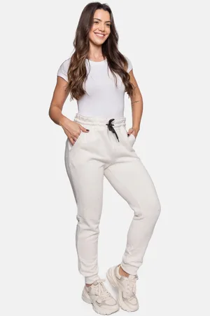 Ecko Calça Moletom Feminina Neon Off White