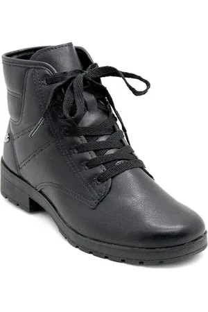 PINK CATS Infantil - Bota Coturno Menina V3421 Preta