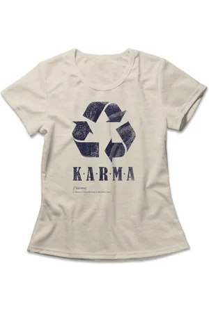 STUDIO Camiseta Feminina Karma - Mescla Banana