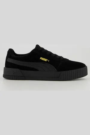 PUMA Tênis Carina BDP Feminino e Dourado