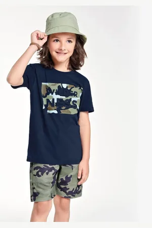 TRICK NICK Infantil - Conjunto Camiseta Com Bermuda
