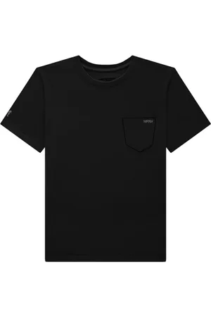 Onda Marinha Infantil - Camiseta em Meia Malha Masculina
