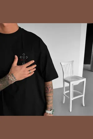 Prison Camiseta Oversized Streetwear Off-Y Cruz
