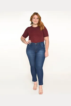 Razon Calça Feminina Plus Skinny