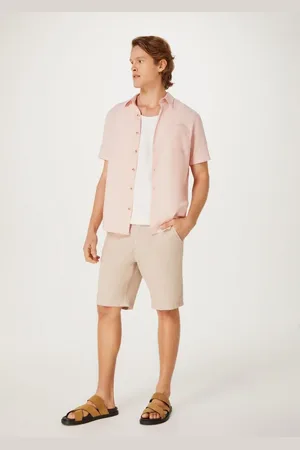 Hering Bermuda Masculina Em Sarja Chino