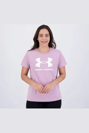 Under Armour Camiseta Live Sportstyle Feminina Lilás