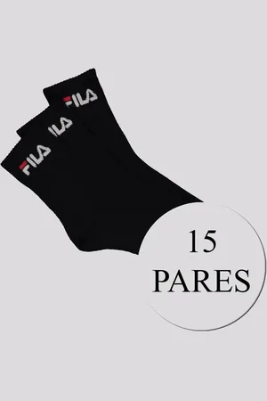 Fila Kit Meia 15 Pares Cano Médio
