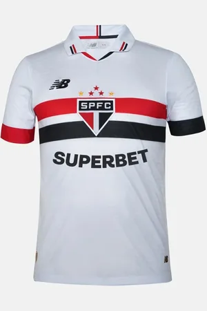 New Balance Camisa Home São Paulo 2024 Torcedor Masculina BRANCO