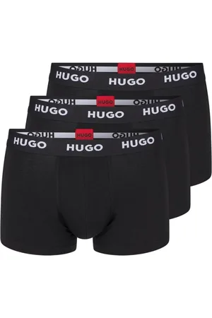 HUGO BOSS Conjunto 3 Cuecas Em Algodão Stretch