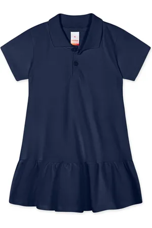 Marisol Infantil - Vestido Polo Manga Curta Com Aroma Feminino