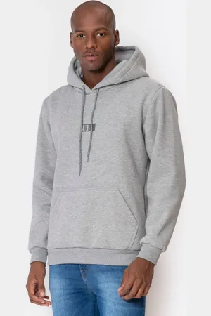 Polo Wear Blusa Masculina Moletom Canguru Médio