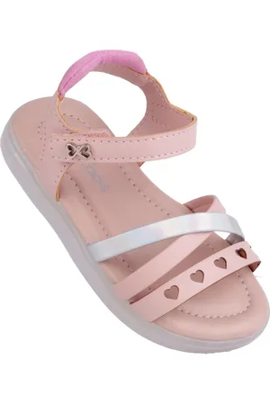 Worldcolors Infantil - Sandália Papete Feminina Confortável Gloss Led