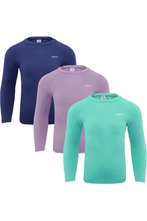 Selene Infantil - Kit 3 Camisas Térmicas Proteção UV50+