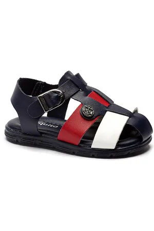 Pequito Infantil - Sandália Menino Tiras Navy