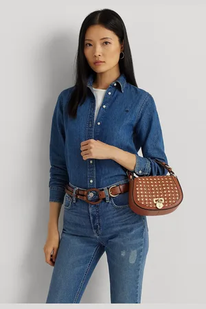 Ralph Lauren Bolsa Tiracolo Alça Dupla