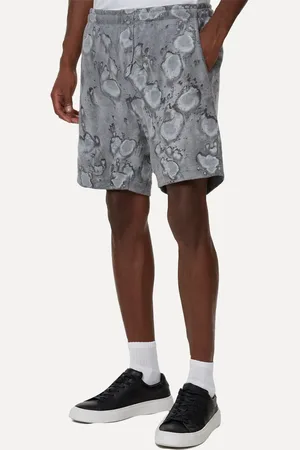 John John Bermuda Moletom Masculina Regular Splash Médio