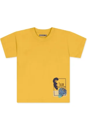 Tigor T. Tigre Infantil - Camiseta Manga Curta Masculina