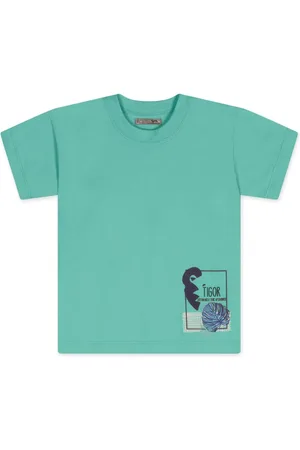 Tigor T. Tigre Infantil - Camiseta Manga Curta Masculina