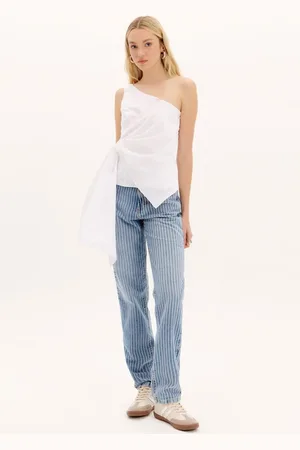 My Favorite Things Calça Jeans Boyfriend Listras