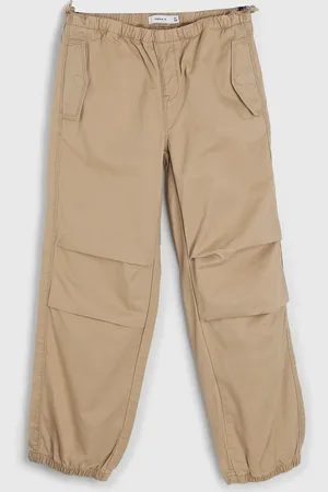 NAME IT Infantil - Calça Sarja Cargo