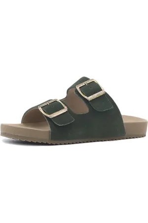 KUENTO SHOES Papete Rasteira Sandalia Couro Tellini Store