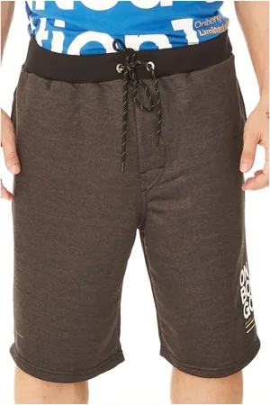 Onbongo Bermuda Plus Size Moletom Carvão