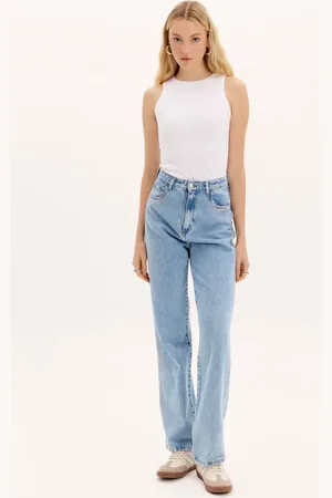 My Favorite Things Calça Jeans Reta Aplicação