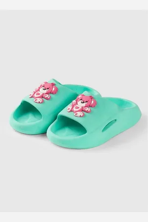 Molekada Infantil - Chinelo Nuvem Menina Urso